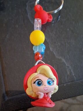 CHARLOTTE LA BOUFF DOORABLES KEYCHAIN